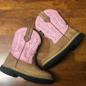 John Deere Johnny Popper western boots